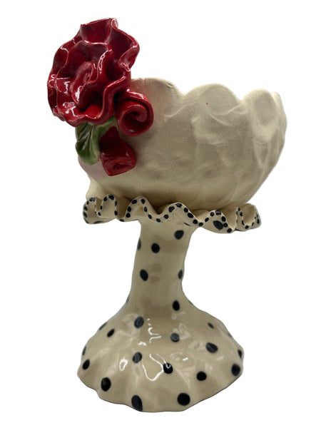 Ruffled Rose (Red)