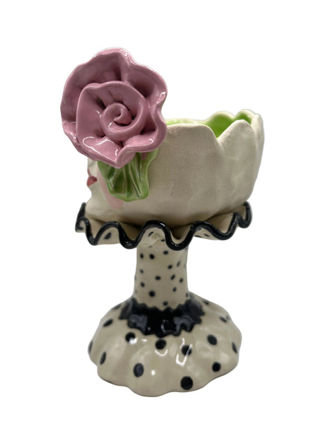 Pink Polka Rose