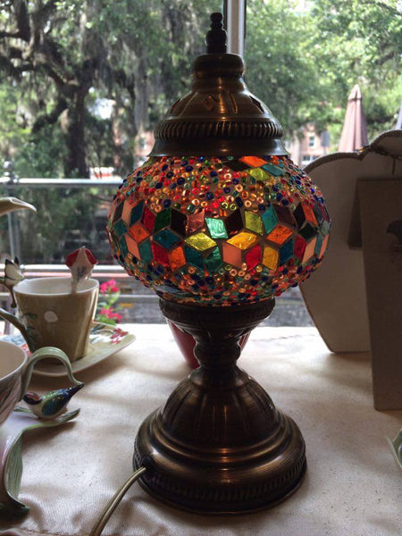 Authentic Multi Turkish Lamp - Shops on Bay
