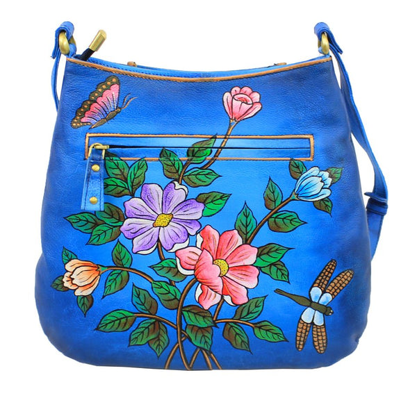Painted Leather Dragonfly Purse – Shops on Bay