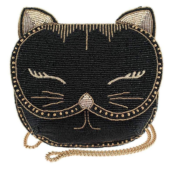 Mary Frances Whiskers Cat Crossbody Handbag